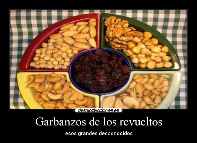 Garbanzos de los revueltos -