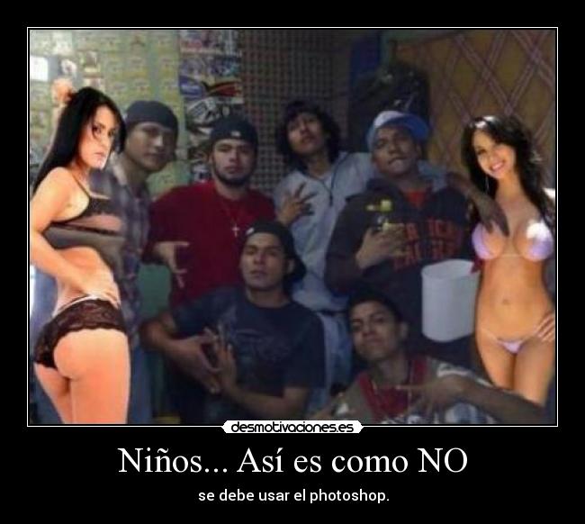 Niños... Así es como NO - 