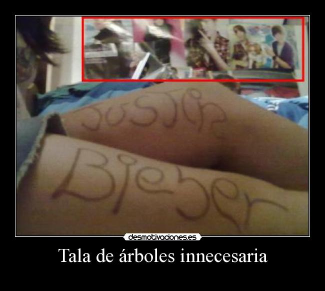 carteles justin biebersucks desmotivaciones