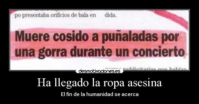 carteles ropa mala muy mala desmotivaciones