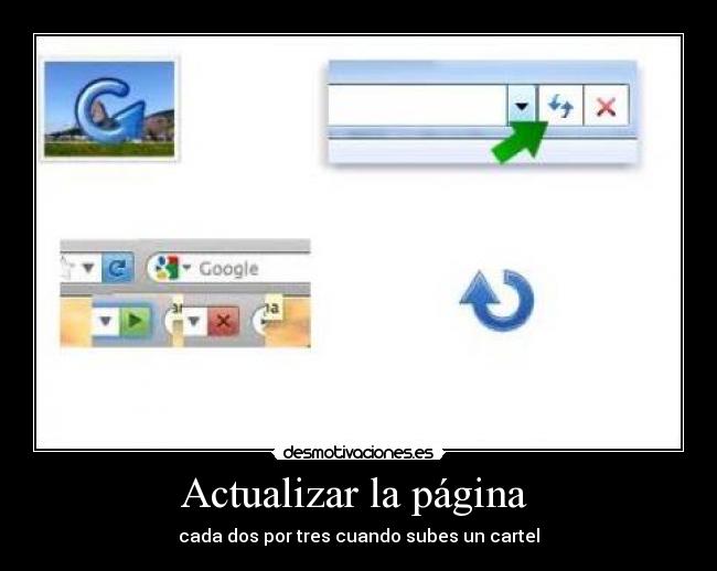 Actualizar la página  - 