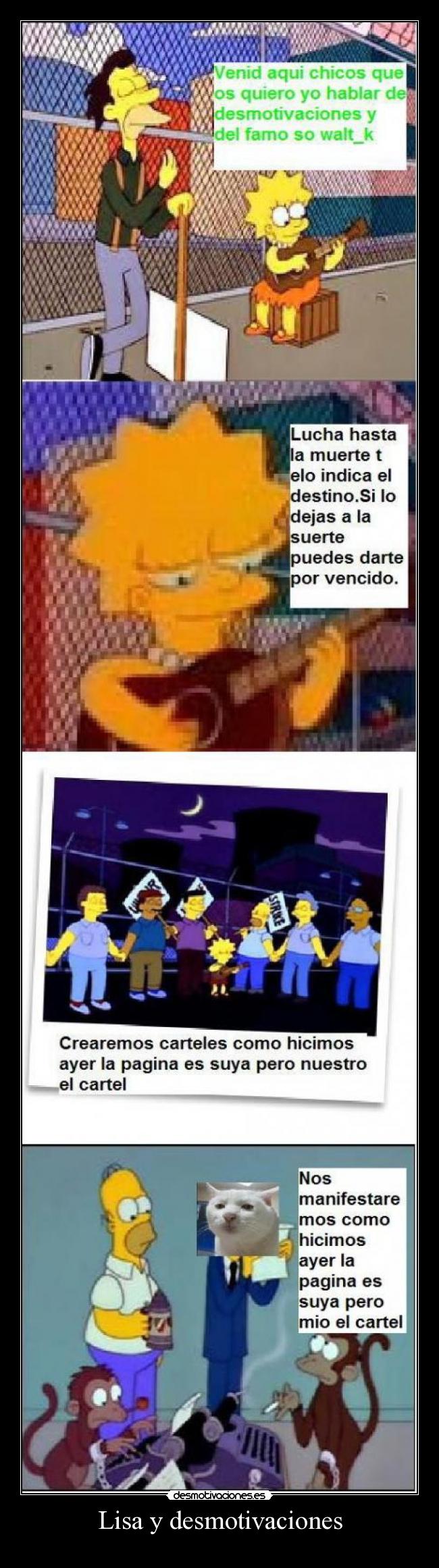 Lisa y desmotivaciones -