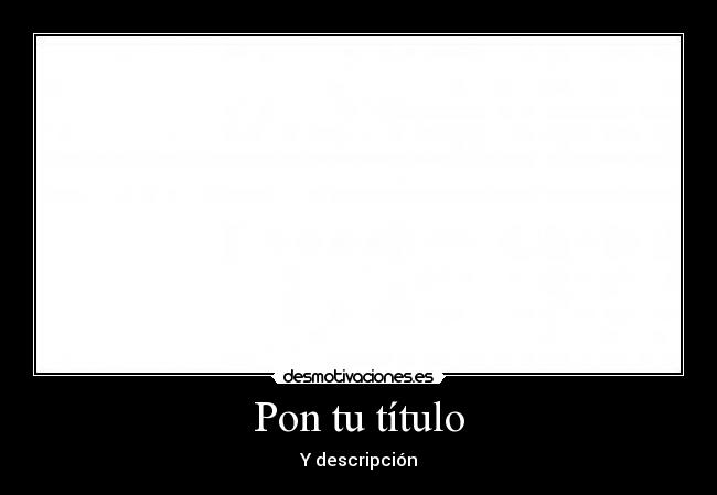 Pon tu título - 