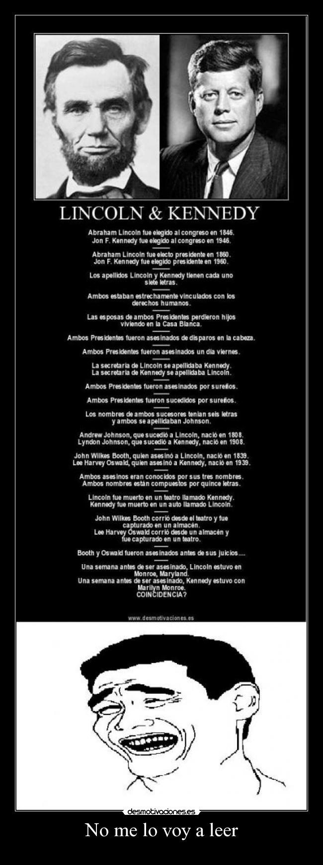 No me lo voy a leer -