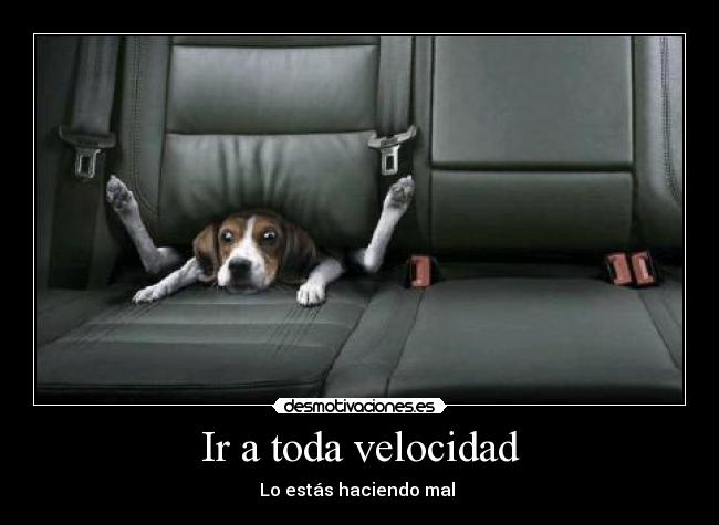 Ir a toda velocidad - 