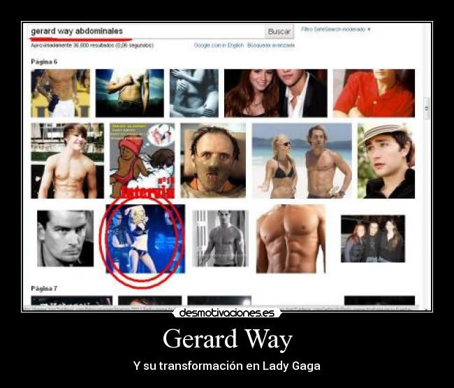 Gerard Way - Y su transformación en Lady Gaga