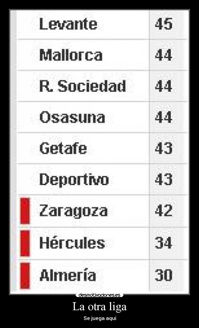La otra liga - 