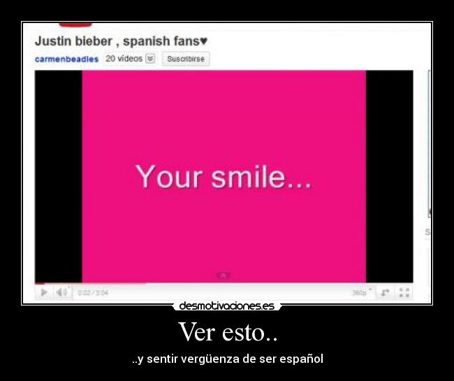 Ver esto.. - ..y sentir vergüenza de ser español