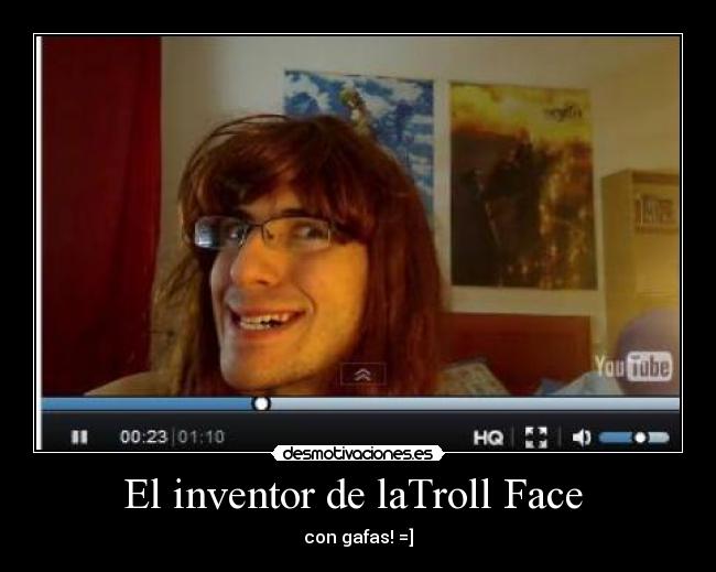 El inventor de laTroll Face -