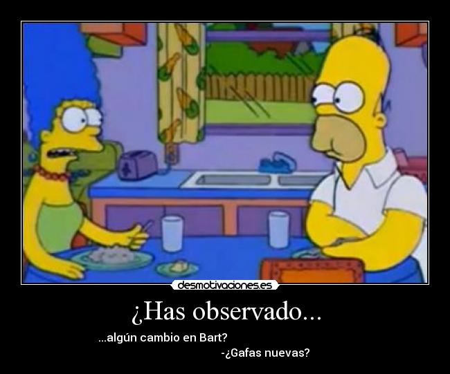 ¿Has observado... - 