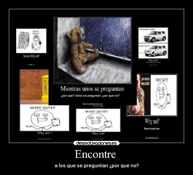 Encontre - a los que se preguntan ¿por que no?