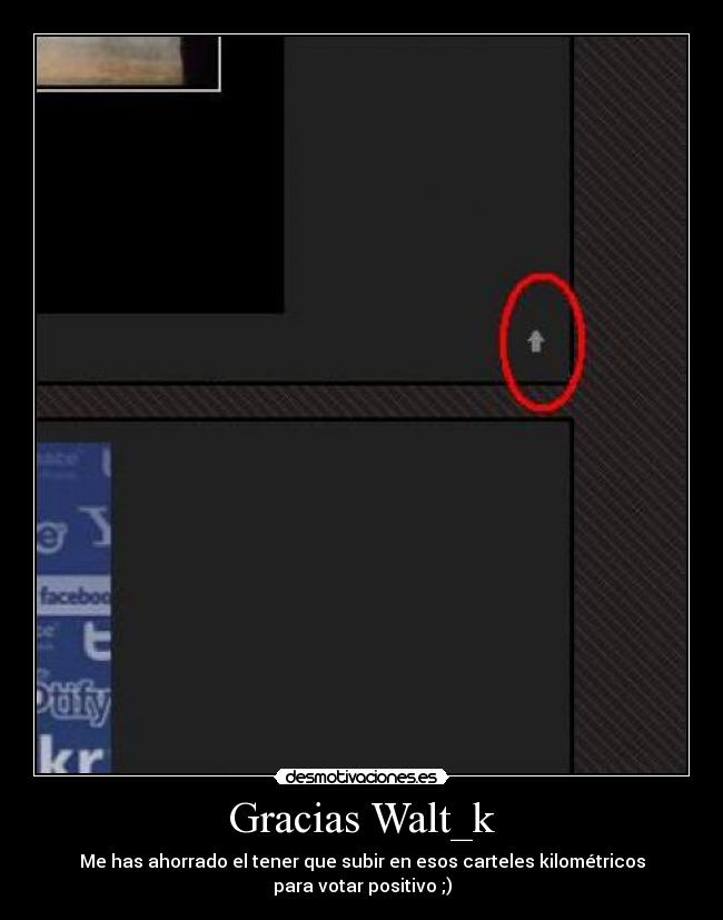 Gracias Walt_k - 