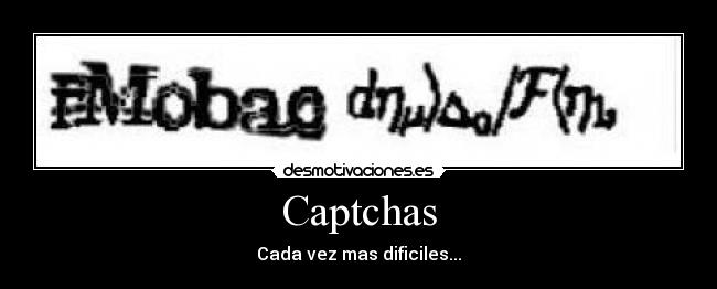 Captchas -