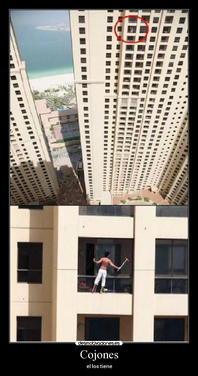 Cojones - el los tiene