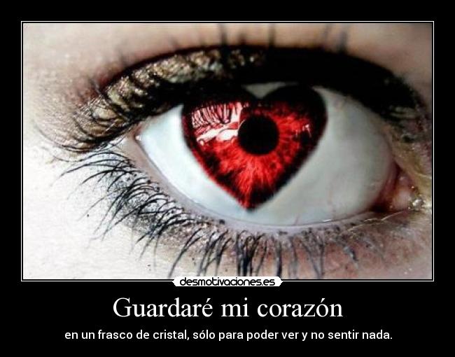 Guardaré mi corazón -