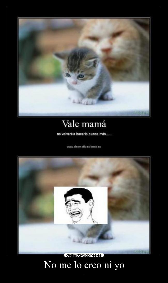 No me lo creo ni yo -