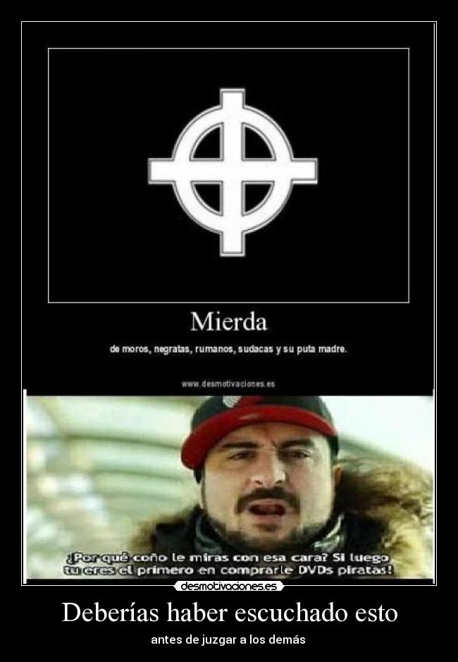 Deberías haber escuchado esto - antes de juzgar a los demás