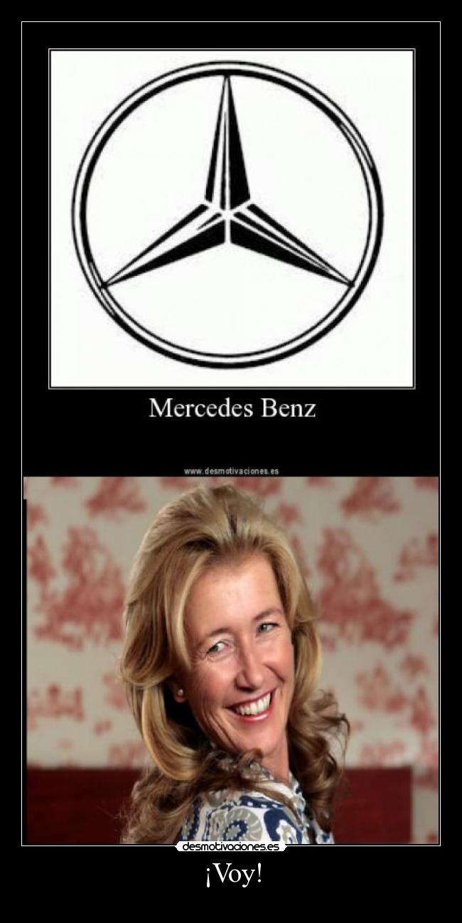 carteles mercedes ven desmotivaciones