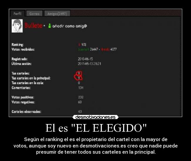 El es EL ELEGIDO - 