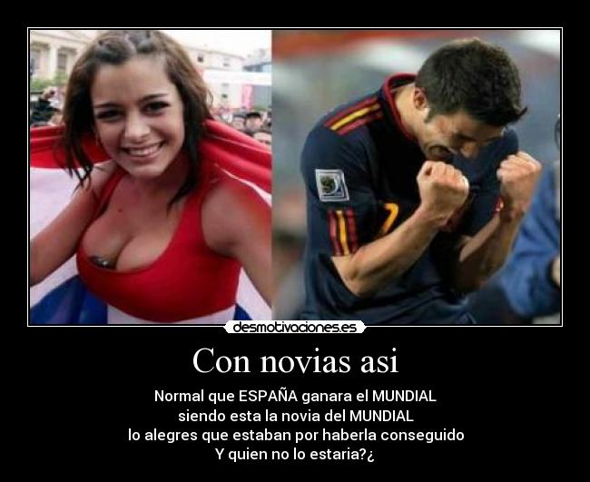 Con novias asi -