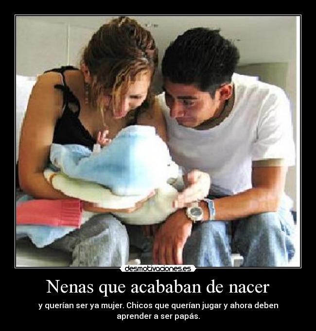 Nenas que acababan de nacer - 