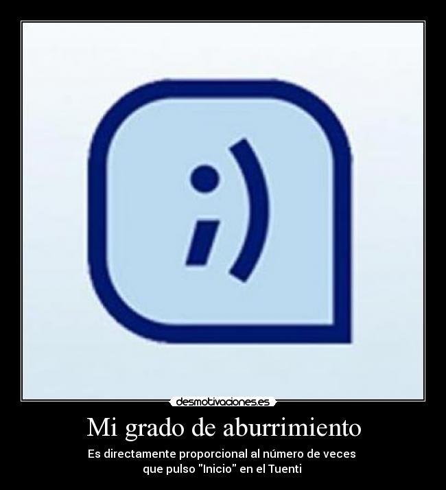 Mi grado de aburrimiento - 
