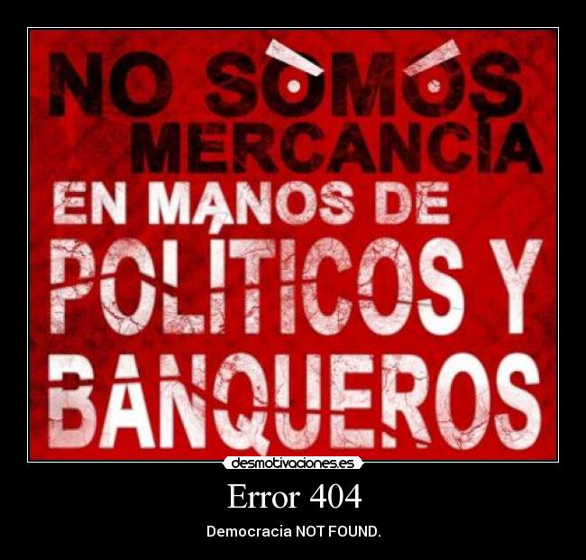 carteles democracia desmotivaciones