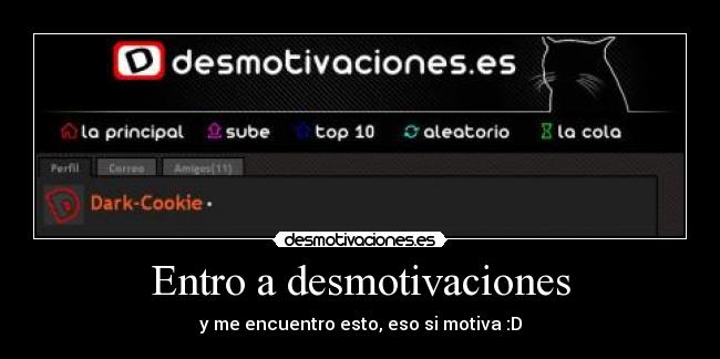 Entro a desmotivaciones - y me encuentro esto, eso si motiva :D