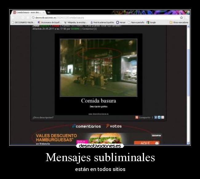 Mensajes subliminales - 