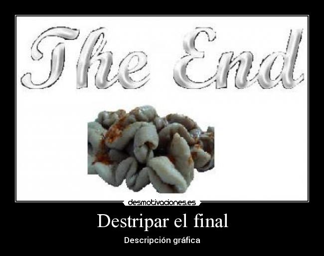 Destripar el final - 