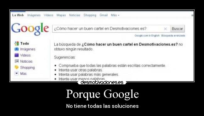 Porque Google - 