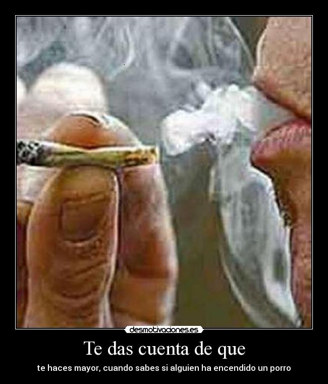 Te das cuenta de que -