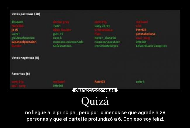 Quizá - 