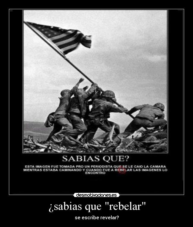 ¿sabias que rebelar - 
