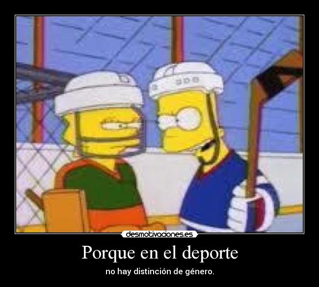 Porque en el deporte - 