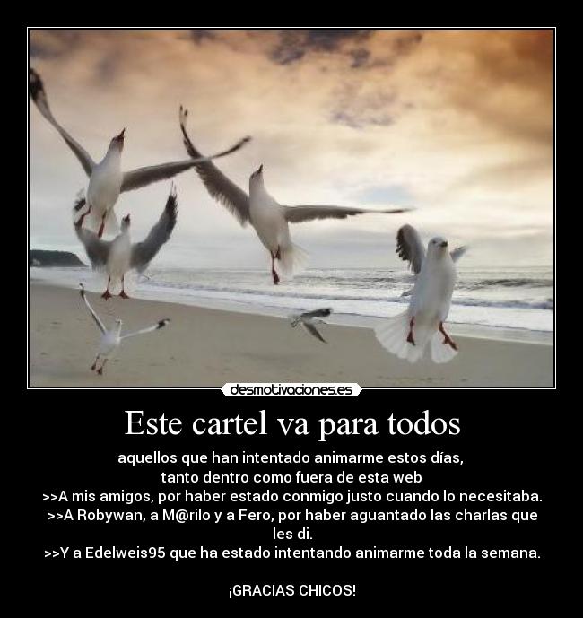 Este cartel va para todos - 