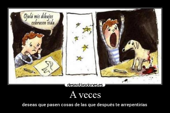 A veces -