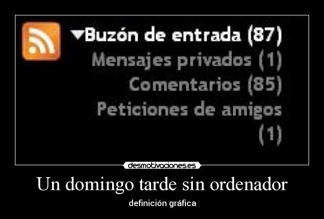 Un domingo tarde sin ordenador - 