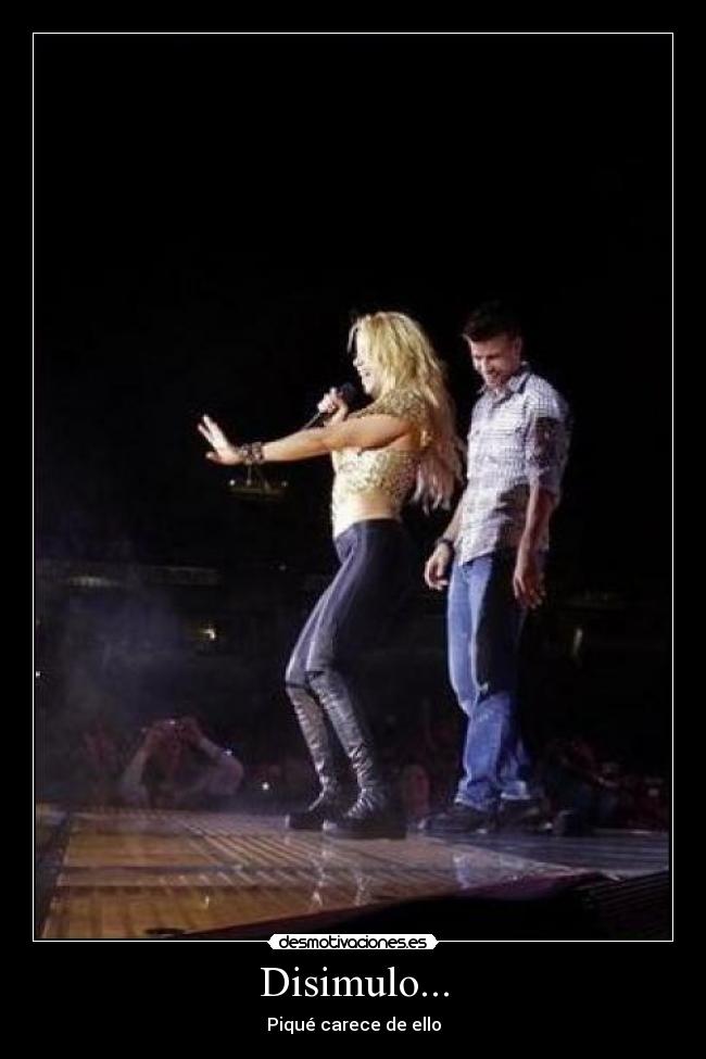 Disimulo... -