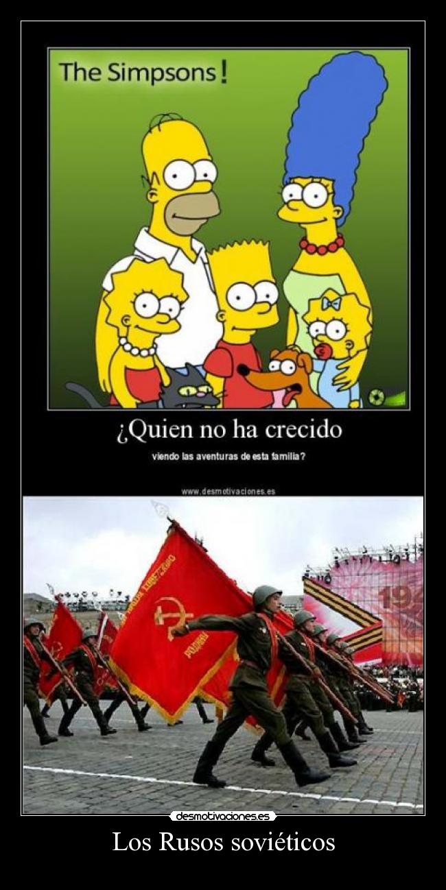 Los Rusos soviéticos -