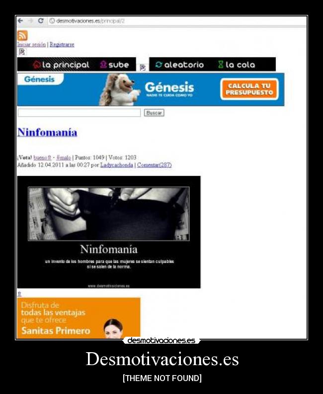 Desmotivaciones.es - [THEME NOT FOUND]