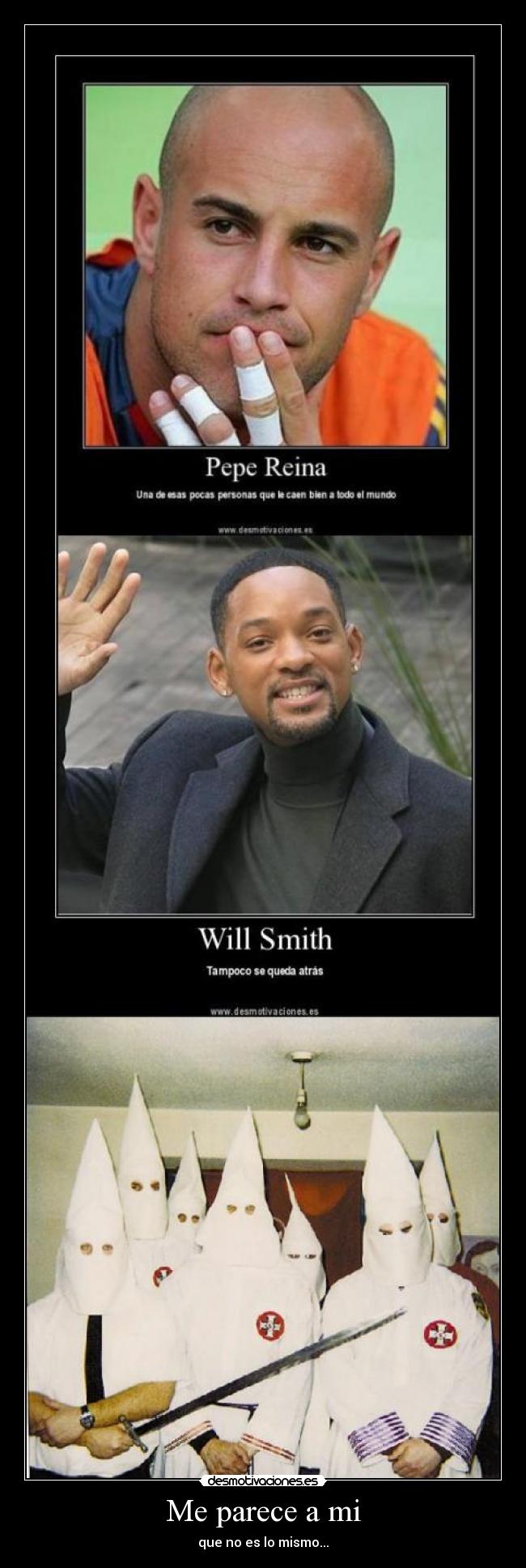 Me parece a mi - que no es lo mismo...