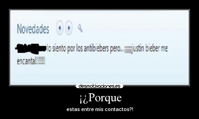 ¡¿Porque -