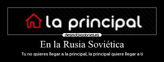 En la Rusia Soviética -