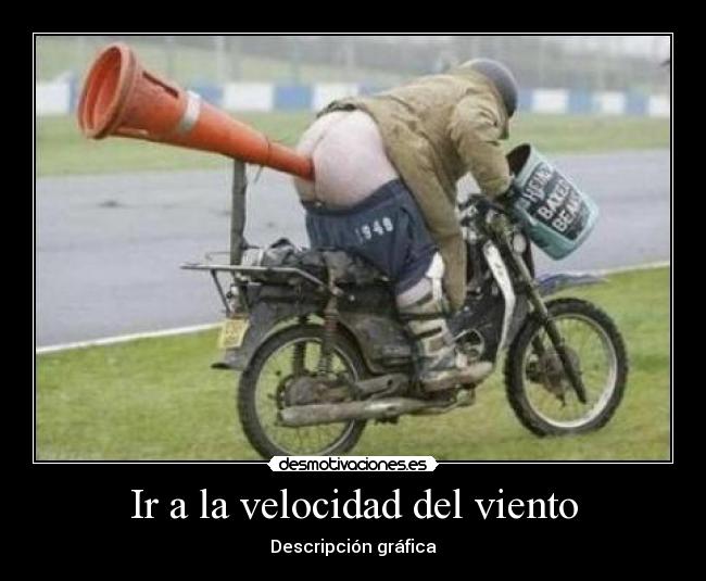 Ir a la velocidad del viento - Descripción gráfica