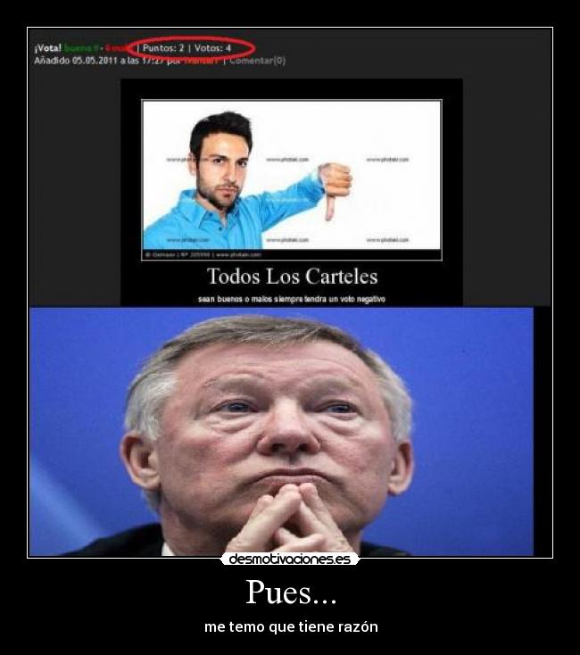 Pues... -