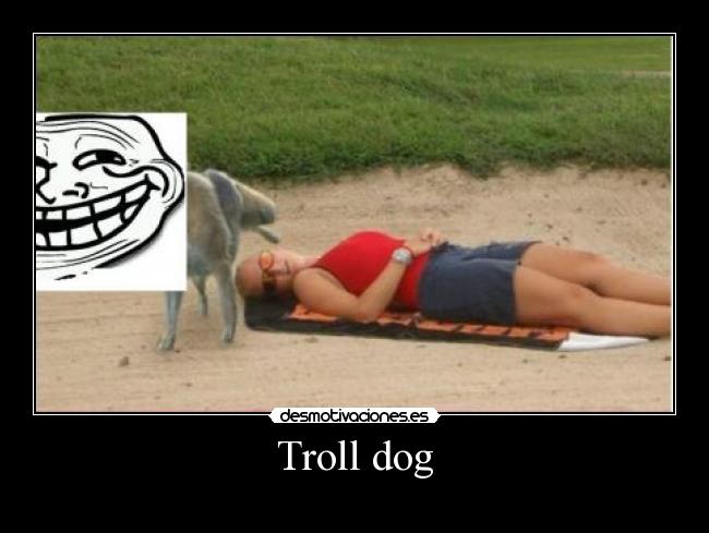 Troll dog - 