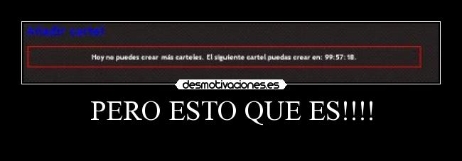 PERO ESTO QUE ES!!!! -