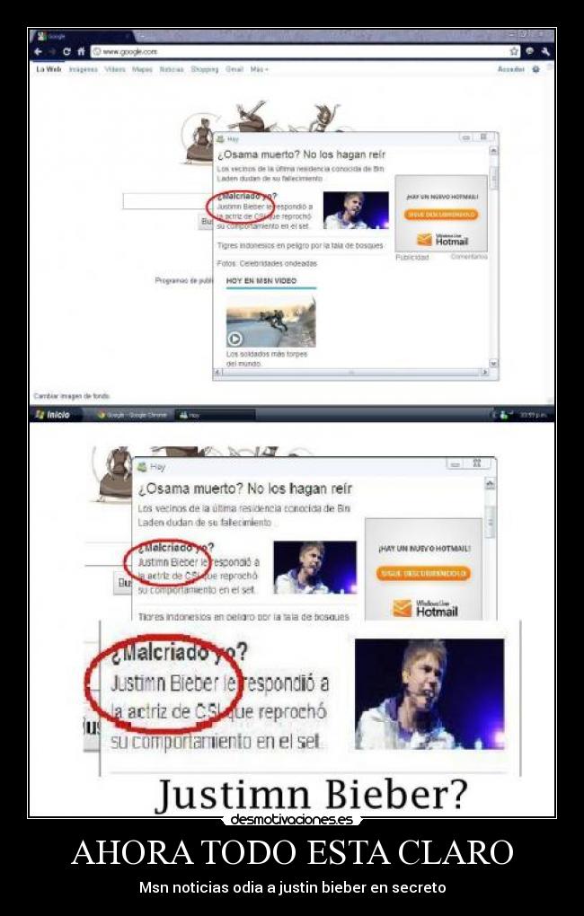 AHORA TODO ESTA CLARO - 