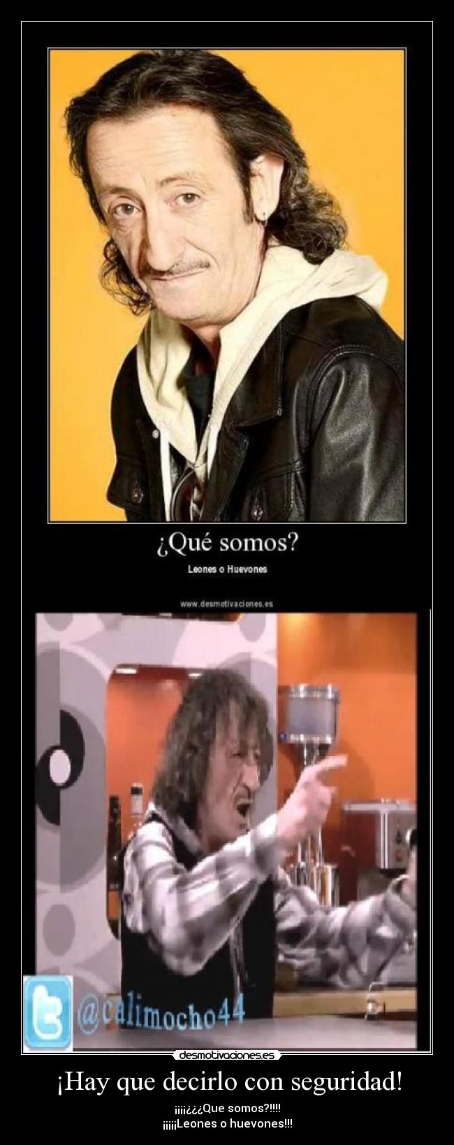 ¡Hay que decirlo con seguridad! - 